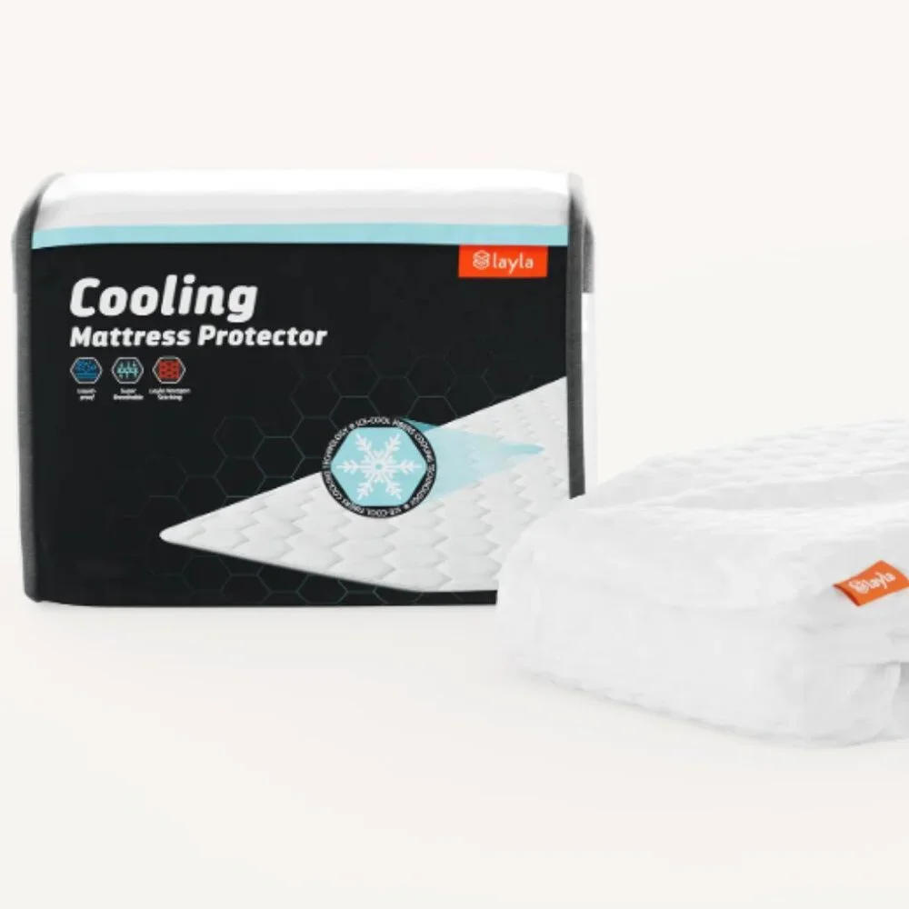 Never Used! Layla Cooling Mattress Protector – Queen